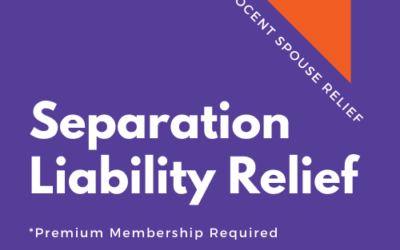 ISR 103: Separation of Liability Relief