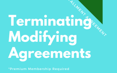 IA 111: Terminating & Modifying Existing Agreements